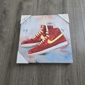 Nike Mid Sneakers Art Canvas